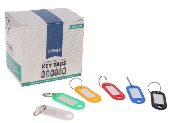 CONCEPT BOX OF 100 KEY TAGS - ASST. - Image 4