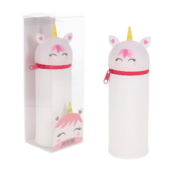 WORLD OF COLOUR CRITTER PENCIL CASE - UNICORN - Image 4