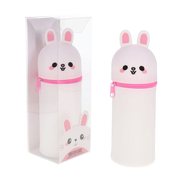 WORLD OF COLOUR CRITTER PENCIL CASE - BUNNY - Image 4