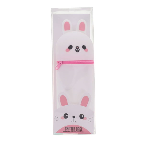 WORLD OF COLOUR CRITTER PENCIL CASE - BUNNY - Image 2