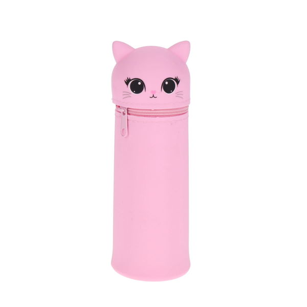 WORLD OF COLOUR CRITTER PENCIL CASE - PUSSY CAT