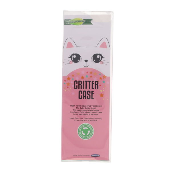 WORLD OF COLOUR CRITTER PENCIL CASE - PUSSY CAT - Image 3
