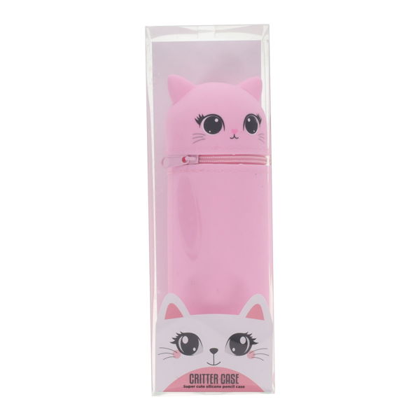 WORLD OF COLOUR CRITTER PENCIL CASE - PUSSY CAT - Image 4