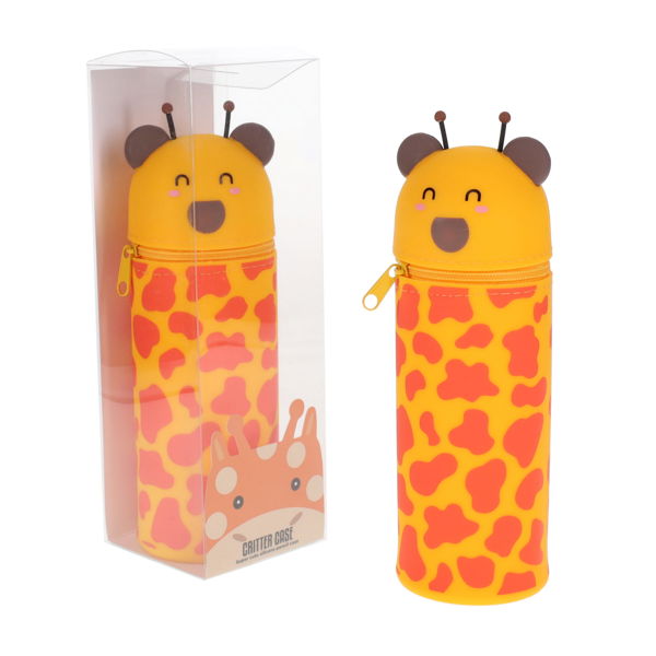 WORLD OF COLOUR CRITTER PENCIL CASE - GIRAFFE - Image 4
