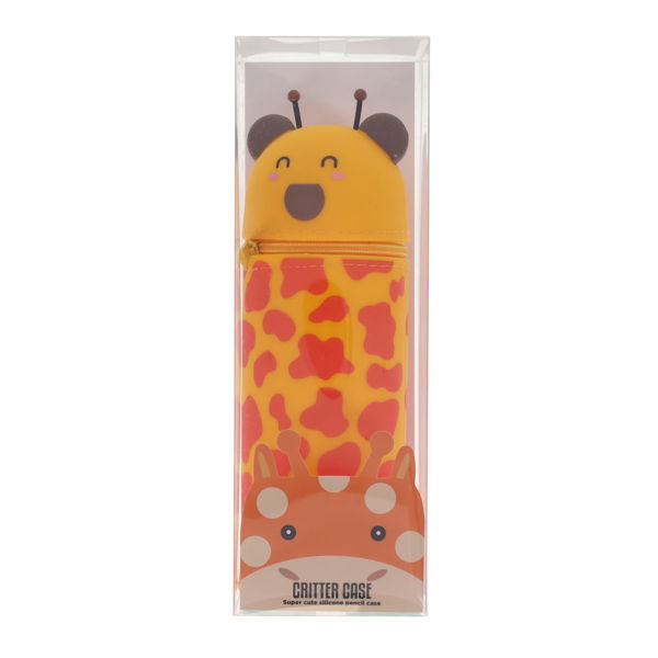 WORLD OF COLOUR CRITTER PENCIL CASE - GIRAFFE - Image 2