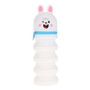 WORLD OF COLOUR EXPANDING CRITTER PENCIL CASE - BUNNY