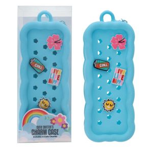 WORLD OF COLOUR CUTIE CRITTER'S CHARM PENCIL CASE - ASST