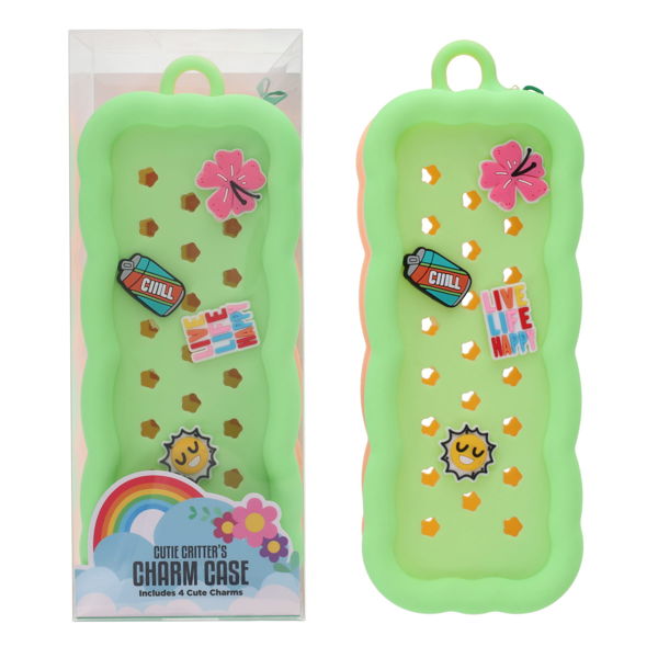 WORLD OF COLOUR CUTIE CRITTER'S CHARM PENCIL CASE - ASST - Image 2
