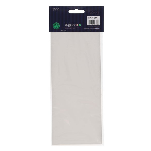 ICON CRAFT CARD 1000 SELF ADHESIVE GEM STONES - RED