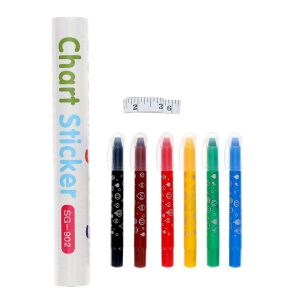 WORLD OF COLOUR DOODLE-UP GROWTH CHART - ASST