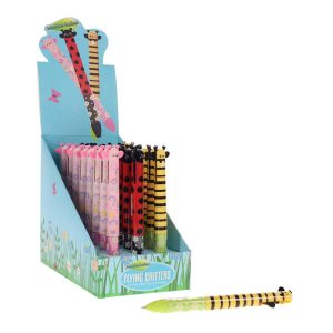 WORLD OF COLOUR 2 COLOUR CLICK PEN - FLYING CRITTERS 3 ASST. CDU