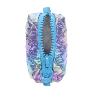 I LOVE STATIONERY PENCIL CASE - METALLIC BLUE