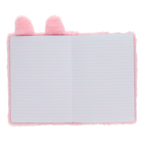I LOVE STATIONERY A5 128pg FURRY FRIENDS NOTEBOOK - BUNTENDO