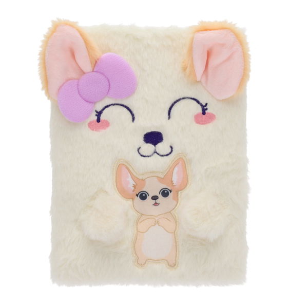I LOVE STATIONERY A5 128pg FURRY FRIENDS NOTEBOOK - CUDDLES - Image 3