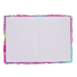 I LOVE STATIONERY A5 128pg FURRY FRIENDS NOTEBOOK - STRAWBERRY SPARKLES