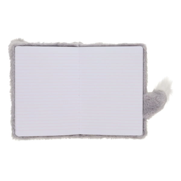 I LOVE STATIONERY A5 128pg FURRY FRIENDS NOTEBOOK - AURORA