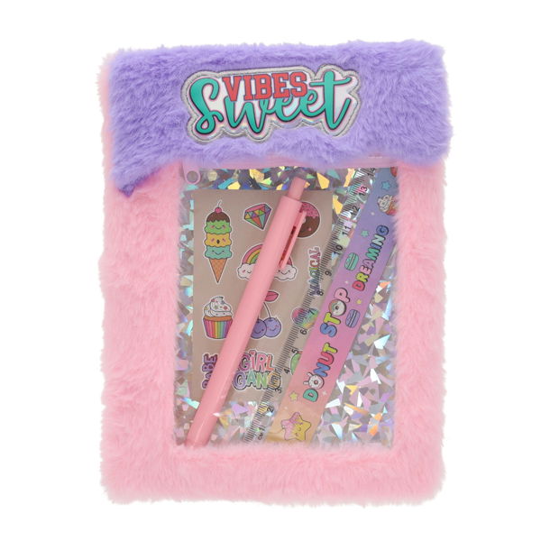 I LOVE STATIONERY A5 128pg FURRY FRIENDS NOTEBOOK - Image 3