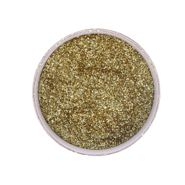 ICON CRAFT 200G BIODEGRADABLE ECO GLITTER - GOLD - Image 2