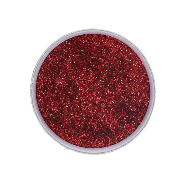 ICON CRAFT 200G BIODEGRADABLE ECO GLITTER - RED - Image 2