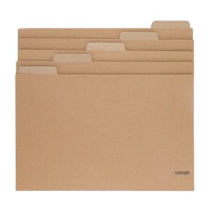 CONCEPT 50 FOOLSCAP KRAFT FOLDER CDU