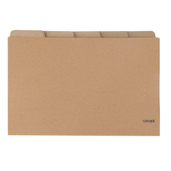 CONCEPT 50 FOOLSCAP KRAFT FOLDER CDU - Image 2