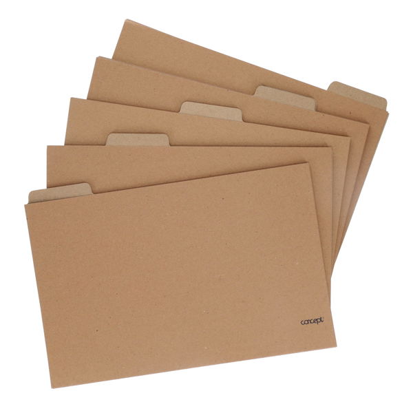 CONCEPT 50 FOOLSCAP KRAFT FOLDER CDU - Image 3