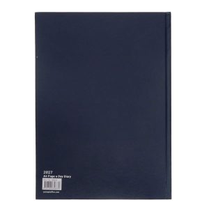 CONCEPT 2027 A4 DIARY PAGE A DAY - NAVY