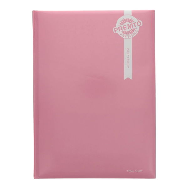 PREMTO PASTEL A4 2027 PAGE A DAY DIARY - ASST
