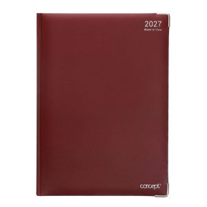 CONCEPT A4 2027 WEEK TO VIEW DIARY - ASST