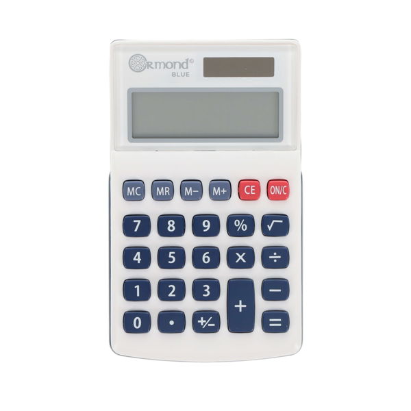 ORMOND 8 DIGIT CALCULATOR - WHITE - Image 2