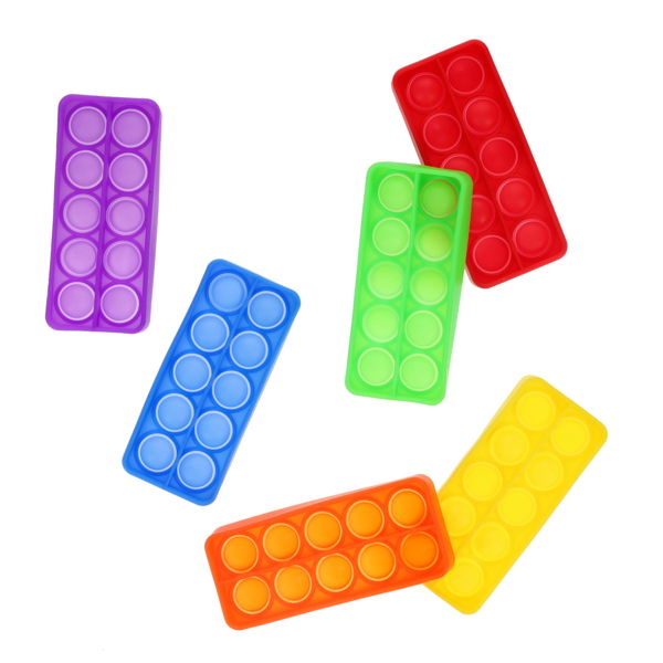ORMOND PKT.6 FIDGET FIT TEN FRAME BUBBLE POPPERS SENSORY MATHS TOOLS - Image 2