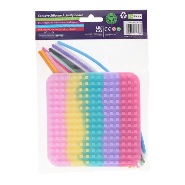 ORMOND FIDGET FIT SENSORY SILICONE ACTIVITY BOARD - Image 4