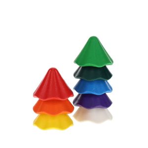 WORLD OF COLOUR WASHABLE STACKED CRAYONS WITH ERASER