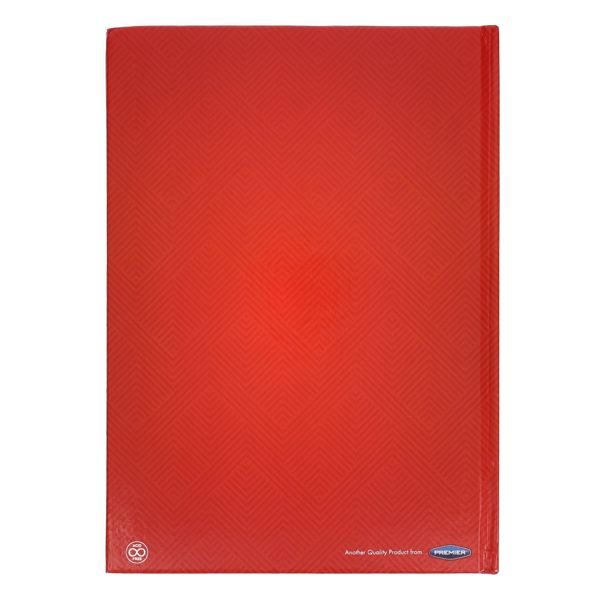 PREMTO PKT.3 A4 160pg ASST. HARDCOVER NOTEBOOKS - BOLD - Image 4