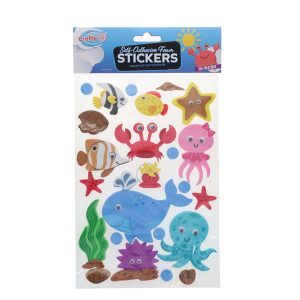 CRAFTY BITZ SELF-ADHESIVE FOAM STICKERS - SEA CREATURES