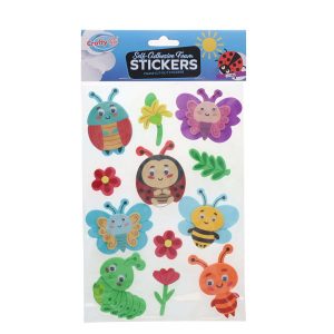 CRAFTY BITZ SELF-ADHESIVE FOAM STICKERS - INSECTS