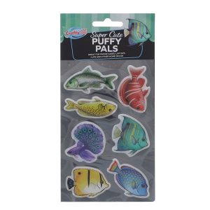 CRAFTY BITZ SUPER CUTE PUFFY PALS STICKERS