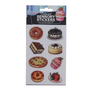 CRAFTY BITZ TEXTURED SENSORY STICKERS
