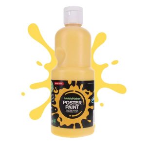 WORLD OF COLOUR POSTER PAINT 500ml - WARM YELLOW